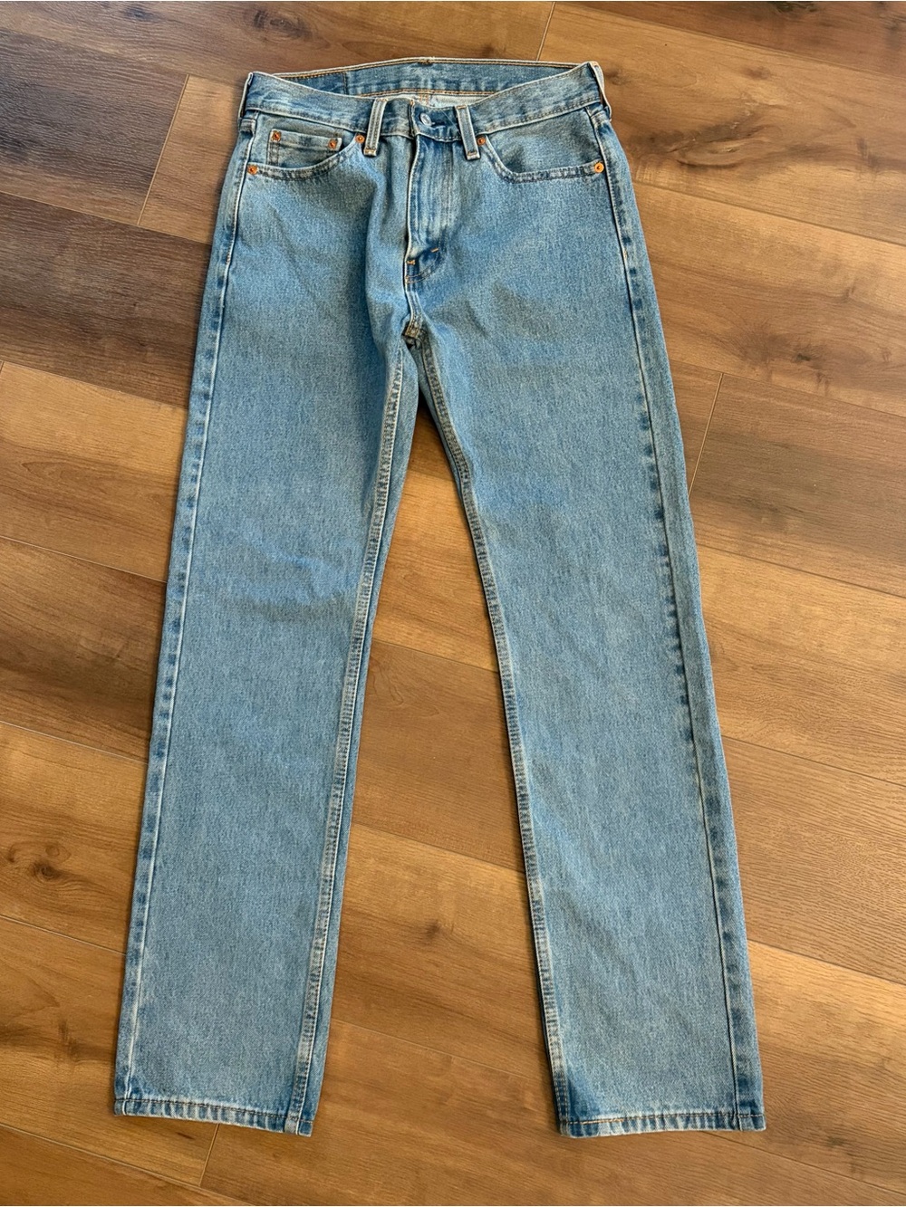 Levi's Men's 505 Denim Blue Jean Regular Fit Straight Leg Size 30x32